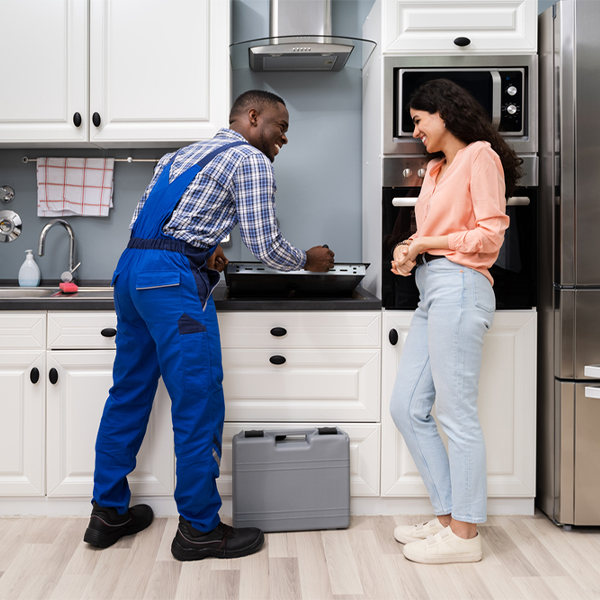 can you provide an estimate for cooktop repair before beginning any work in Galax City County